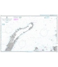 British Admiralty Nautical Chart 3182 Proliv Matochkin Shar to Ostrov Uyedineniya