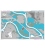 British Admiralty Nautical Chart 3187 Houston Ship Channel Morgans Point to Carpenters Bayou