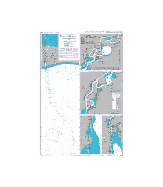 Calcasieu Pass and Approaches to Lake Charles 