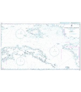 British Admiralty Nautical Chart 3242 Eastern Portion of Seram Sea