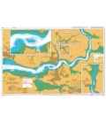 British Admiralty Nautical Chart 3275 Milford Haven Milford Docks to Picton Point