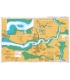 British Admiralty Nautical Chart 3275 Milford Haven Milford Docks to Picton Point