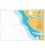 British Admiralty Nautical Chart 3321 Entrances to Escravos and Forcados Rivers