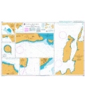 British Admiralty Nautical Chart 3409 Plans in Iran, Oman and the United Arab Emirates