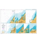 British Admiralty Nautical Chart 3410 Ports in the United Arab Emirates