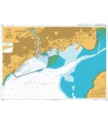 British Admiralty Nautical Chart 3428 Brest