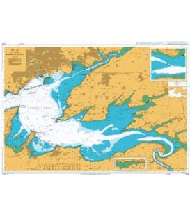 British Admiralty Nautical Chart 3429 Rade De Brest
