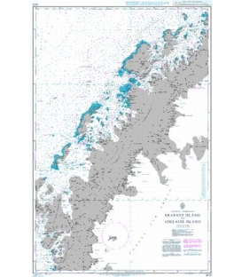 British Admiralty Nautical Chart 3570 Brabant Island to Adelaide Island