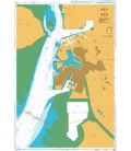 British Admiralty Nautical Chart 3642 Incheon