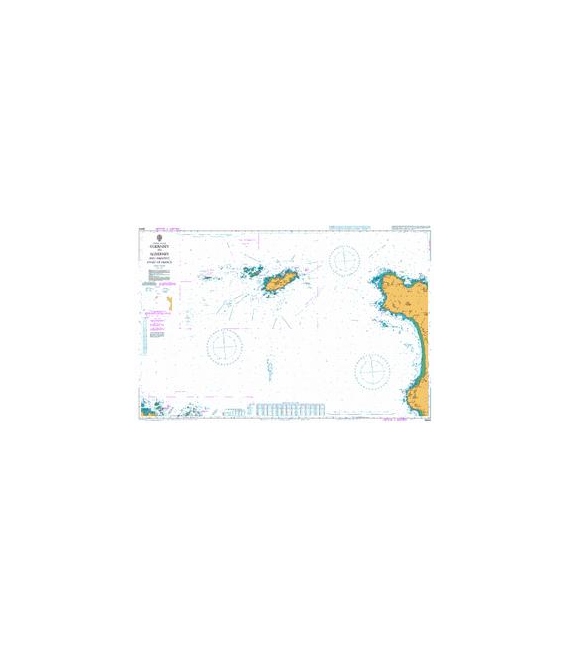 Guernsey to Alderney and Adjacent Coast of France 