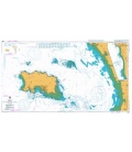 British Admiralty Nautical Chart 3655 Jersey and Adjacent Coast of France