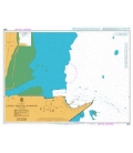 British Admiralty Nautical Chart 3662 Little Aden Oil Harbour