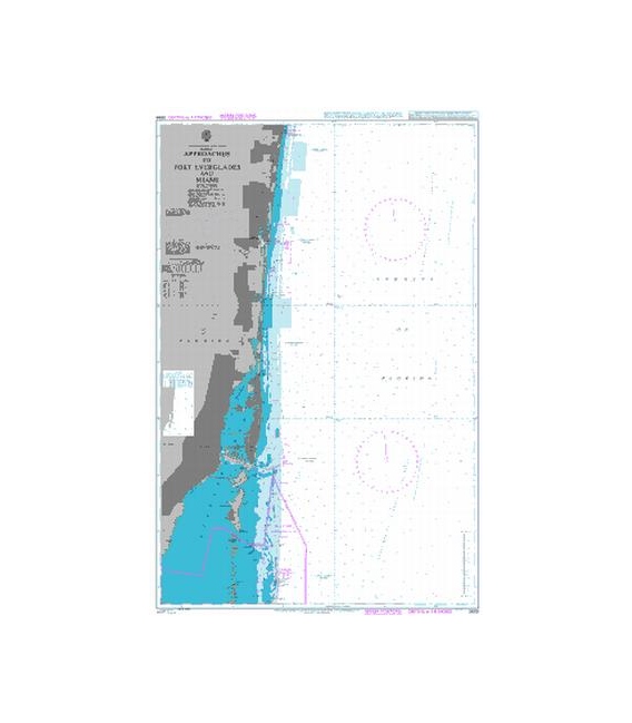 Approaches to Port Everglades and Miami 