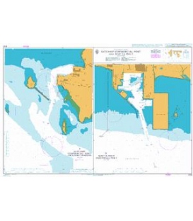 British Admiralty Nautical Chart 3724 Sattahip Commercial Port and Map Ta Phut Industrial Port
