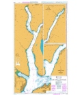 British Admiralty Nautical Chart 3746 Loch Long and Loch Goil