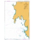 British Admiralty Nautical Chart 3764 Cabo Torinana to Punta Carreiro