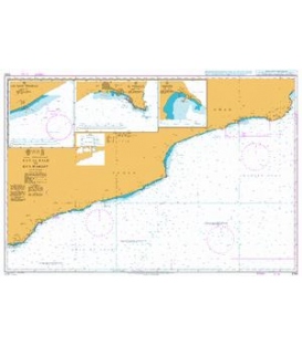 British Admiralty Nautical Chart 3784 Ra's Al Kalb to Ra's Marbat