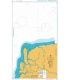 British Admiralty Nautical Chart 3836 Kuala Rajang to Kuala Mukah