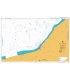 British Admiralty Nautical Chart 3837 Kuala Mukah to Kuala Niah