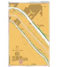 British Admiralty Nautical Chart 3844 Kabda Point to Abadan