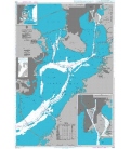 British Admiralty Nautical Chart 3848 Tampa Bay