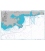 British Admiralty Nautical Chart 3851 Ship Shoal to Pensacola Bay