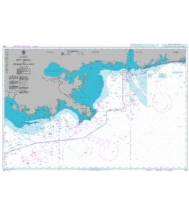 British Admiralty Nautical Chart 3851 Ship Shoal to Pensacola Bay