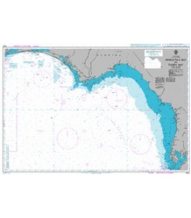 British Admiralty Nautical Chart 3852 Santa Rosa Island to Tampa Bay