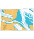 British Admiralty Nautical Chart 3933 Selat Bengkalis and Selat Rupat