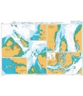 British Admiralty Nautical Chart 3937 Ports in Kepulauan Riau