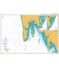 British Admiralty Nautical Chart 3941 Mu Ko Similan to Ko Lanta Yai