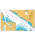 British Admiralty Nautical Chart 3947 Melaka to Singapore Strait