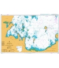 British Admiralty Nautical Chart 3951 Sir Bani Yas to Khawr al `Udayd