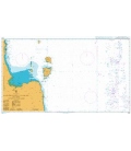 British Admiralty Nautical Chart 3963 Laem Kho Kwang to Laem Riu including Offshore Gasfields