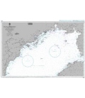 Britsh Admiralty Nautical Chart 3990 Gulf of Tonkin (Northern part)