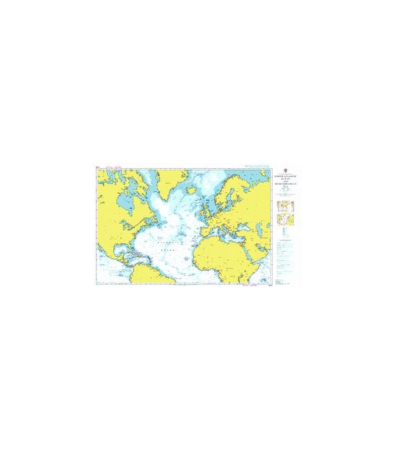 A Planning Chart for the North Atlantic Ocean and Mediterranean Sea 