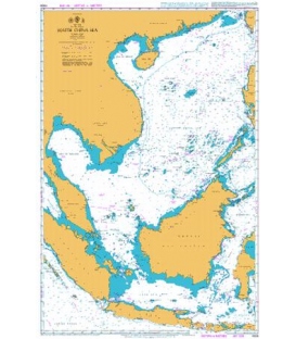 British Admiralty Nautical Chart 4508 South China Sea