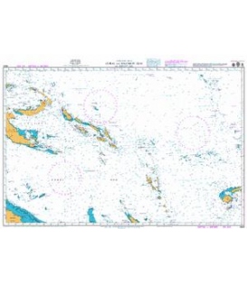 British Admiralty Nautical Chart 4604 Coral and Solomon Seas and Adjacent Seas
