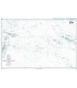British Admiralty Nautical Chart 4605 New Zealand to Fiji and Samoa Islands
