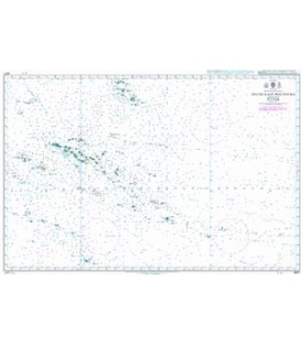 British Admiralty Nautical Chart 4607 South East Polynesia