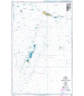 British Admiralty Nautical Chart 4631 Samoa Islands to Tonga including Niue