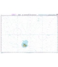 British Admiralty Nautical Chart 4711 Ile Amsterdam to Iles Kerguelen