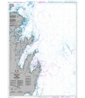 British Admiralty Nautical Chart 4733 Cape Race to/ A Cape Freels
