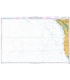 British Admiralty Nautical Chart 4806 San Francisco and Vancouver Island to Mendocino Fracture Zone