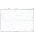 British Admiralty Nautical Chart 4808 Hawaii to the Clipperton Fracture Zone