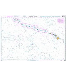 British Admiralty Nautical Chart 4809 Hawaiian Islands