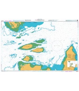 British Admiralty Australian Nautical Chart AUS20 Clarence Strait