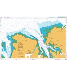 British Admiralty Australian Nautical Chart AUS26 Approaches to Port Darwin