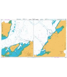 British Admiralty Australian Nautical Chart AUS 59 Plans in Port Dampier(Northern Sheet)