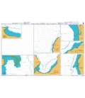 British Admiralty Australian Nautical Chart AUS 125 Plans in South Australia Gulf of St Vincent